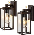 Dusk to Dawn Outdoor House Lights Wall Mount - Smart Sensor Lighting