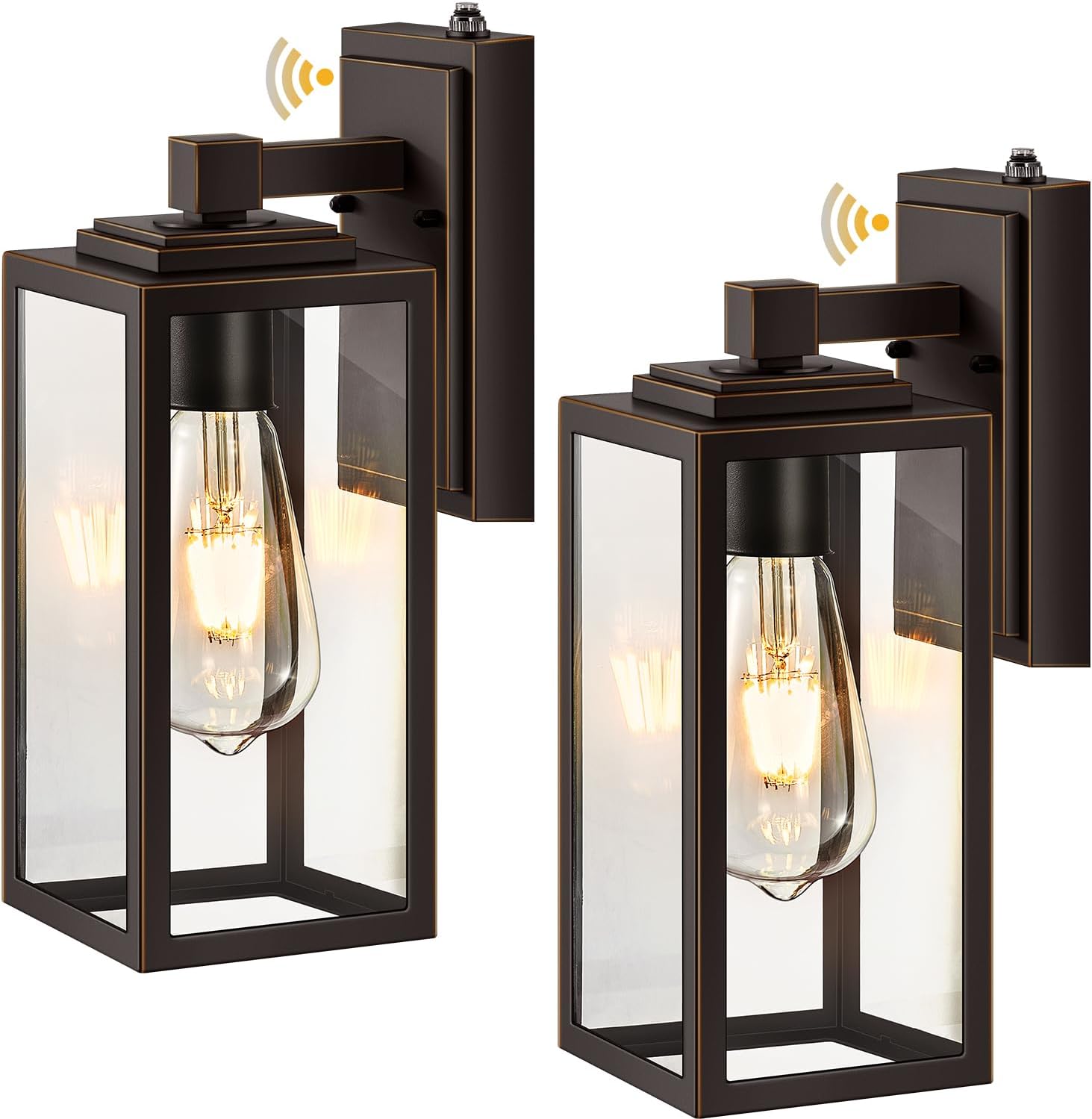 VIANIS Dusk to Dawn Outdoor Wall Lights for Stylish Illumination