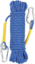 X XBEN Static Rock Climbing Rope 10M-352M - Low Slip, Heavy Duty