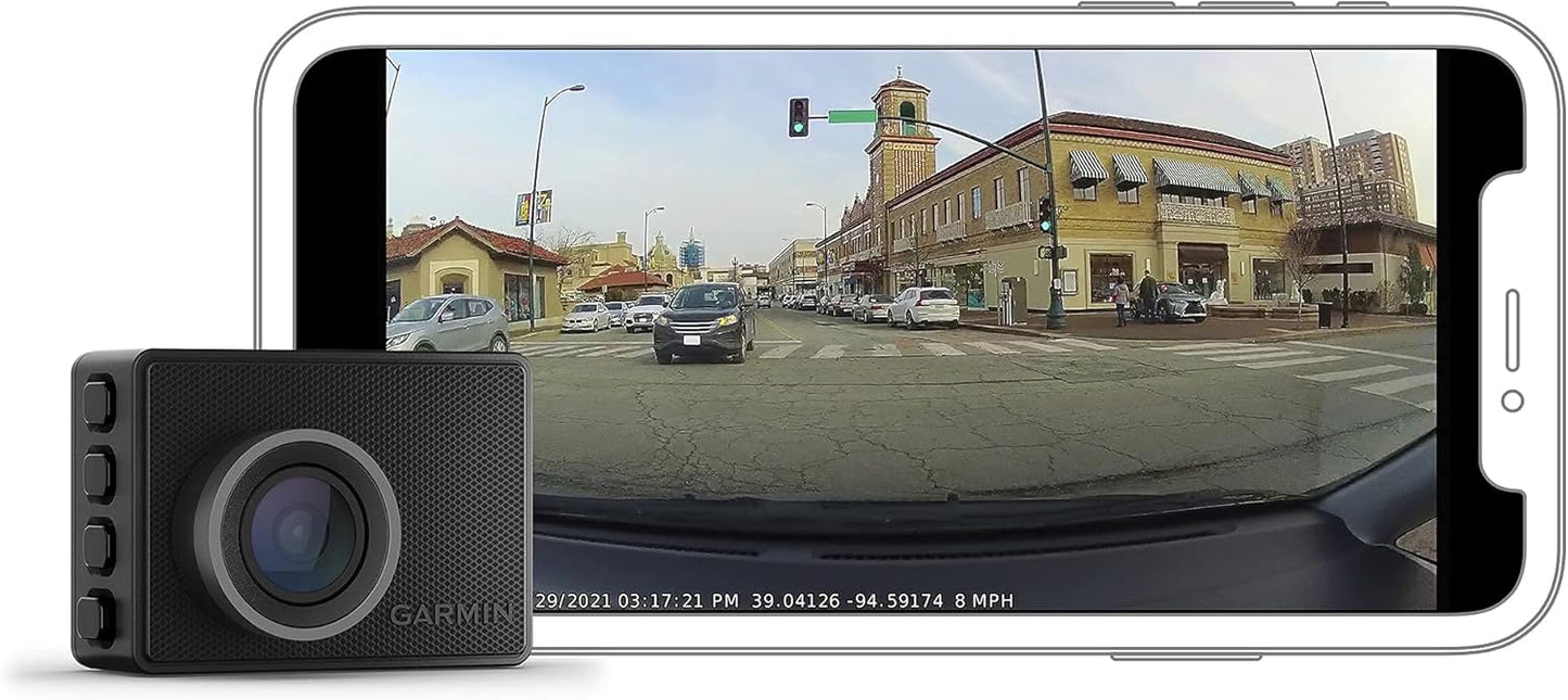 Garmin G010-N2505-00 Dash Cam 47 with 1080p Video Quality