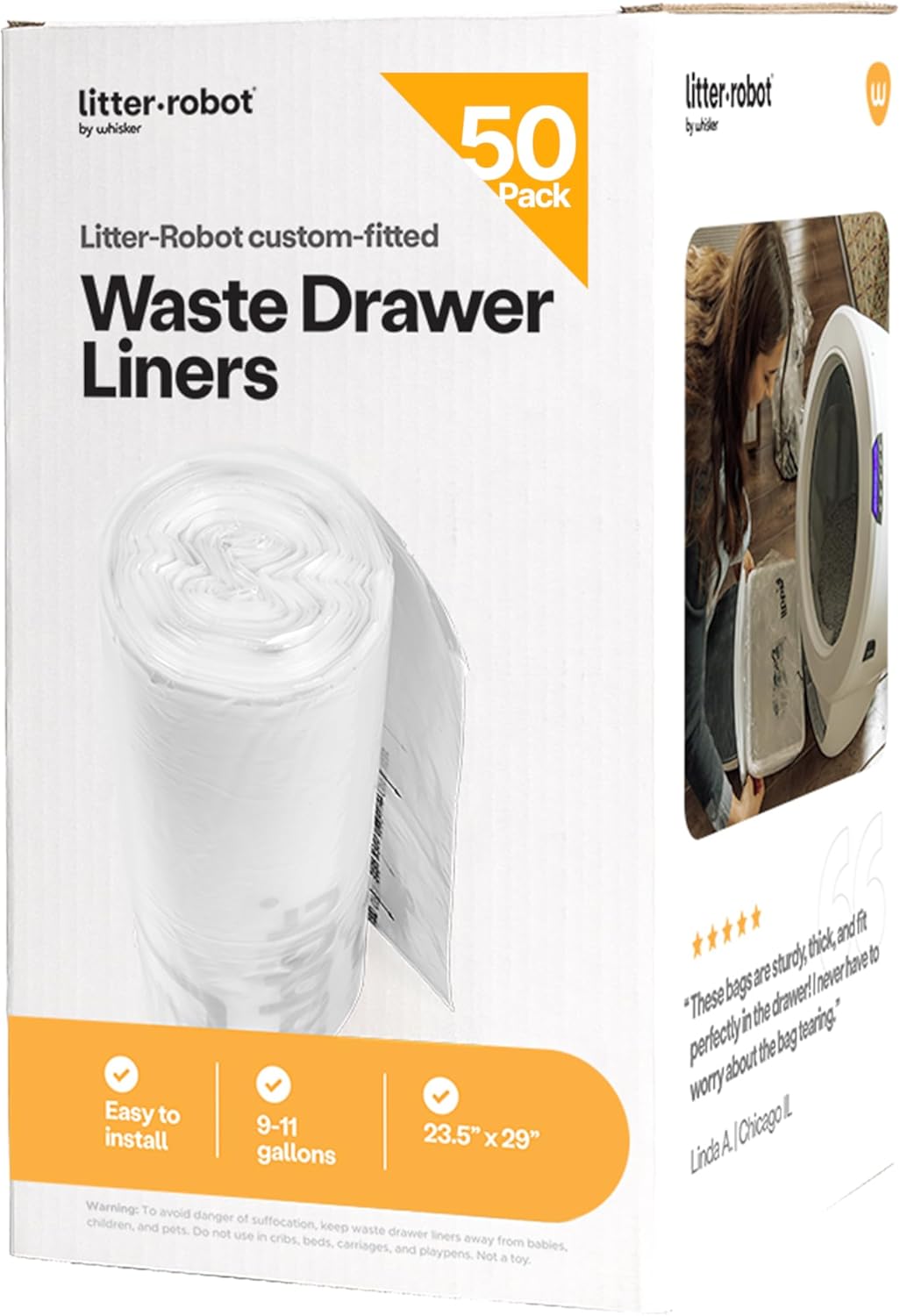 Whisker Litter-Robot Liners - Easy Emptying!