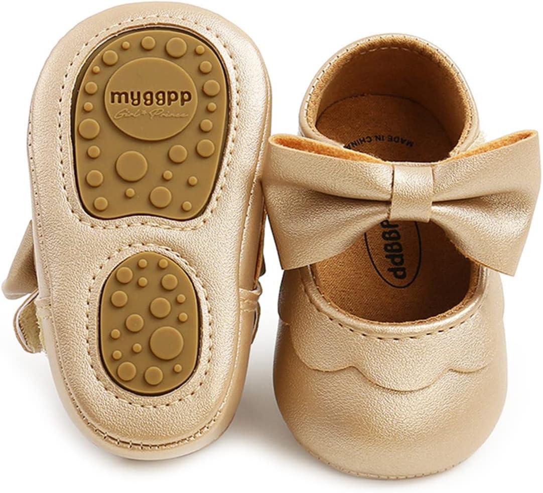 LAFEGEN Baby Mary Janes: Non-Slip & Soft Sole!