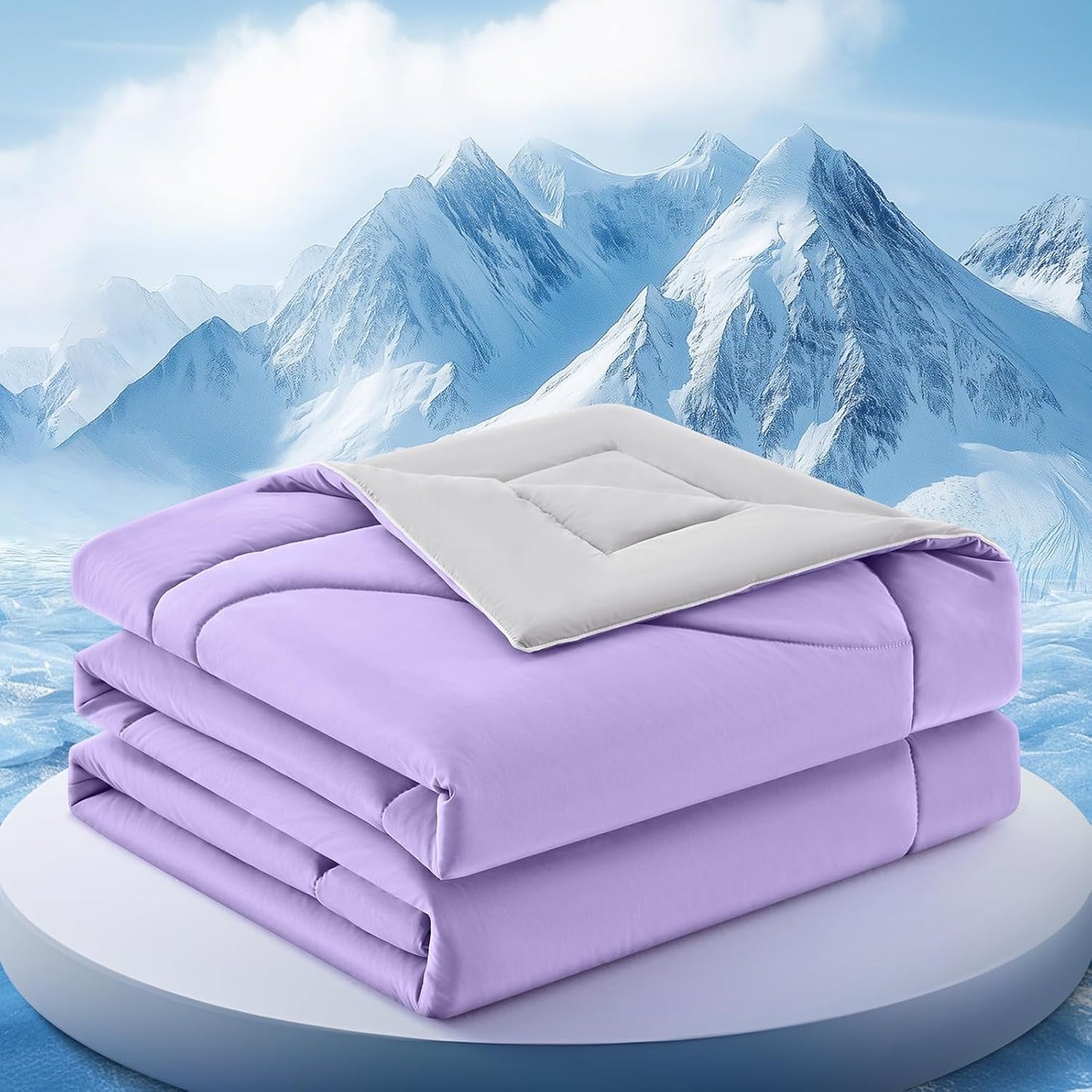 Cooling Comforter King Size for Hot Sleepers & Night Sweats