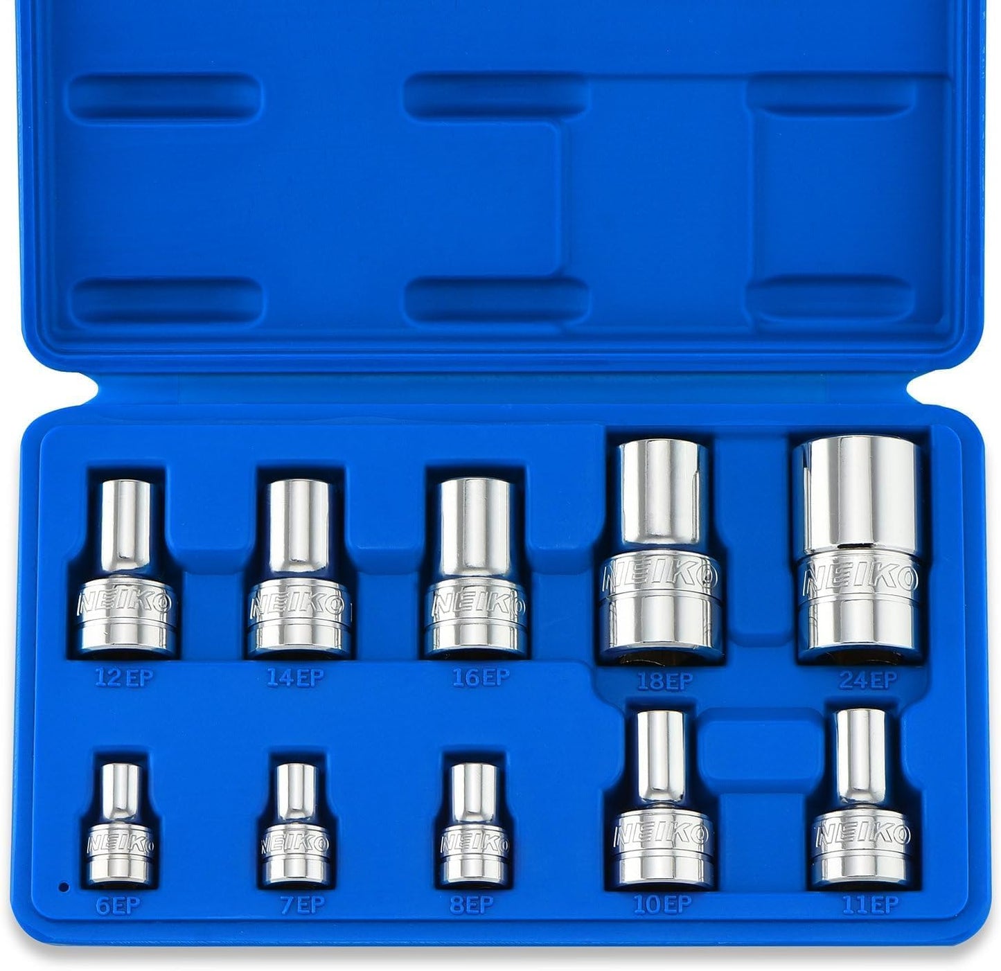 Neiko 02473A External Torx Plus Socket Set for Mechanics