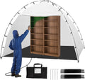 Portable Paint Booth Tent 10x10x6.3FT - Extra Large Spray Tent
