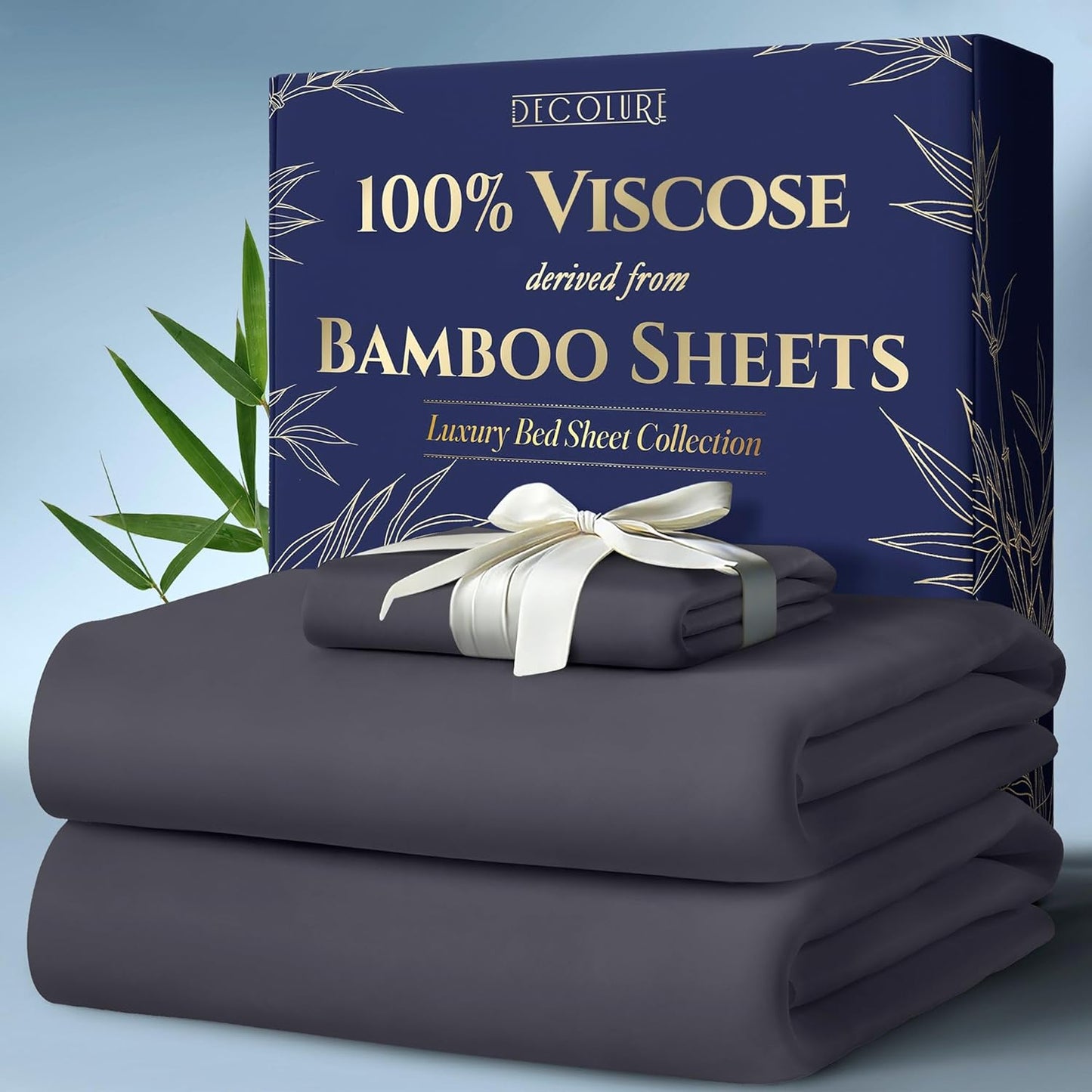 Viscose Derived from Bamboo Twin Sheets Set for Ultimate Comfort