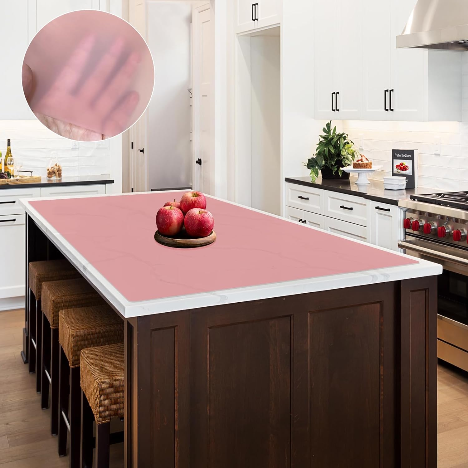 Large Silicone Mat for Kitchen Counter, Heat Resistant & Non-Slip