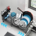 Expandable Dish Drying Rack for Kitchen Counter - Large 25.2in