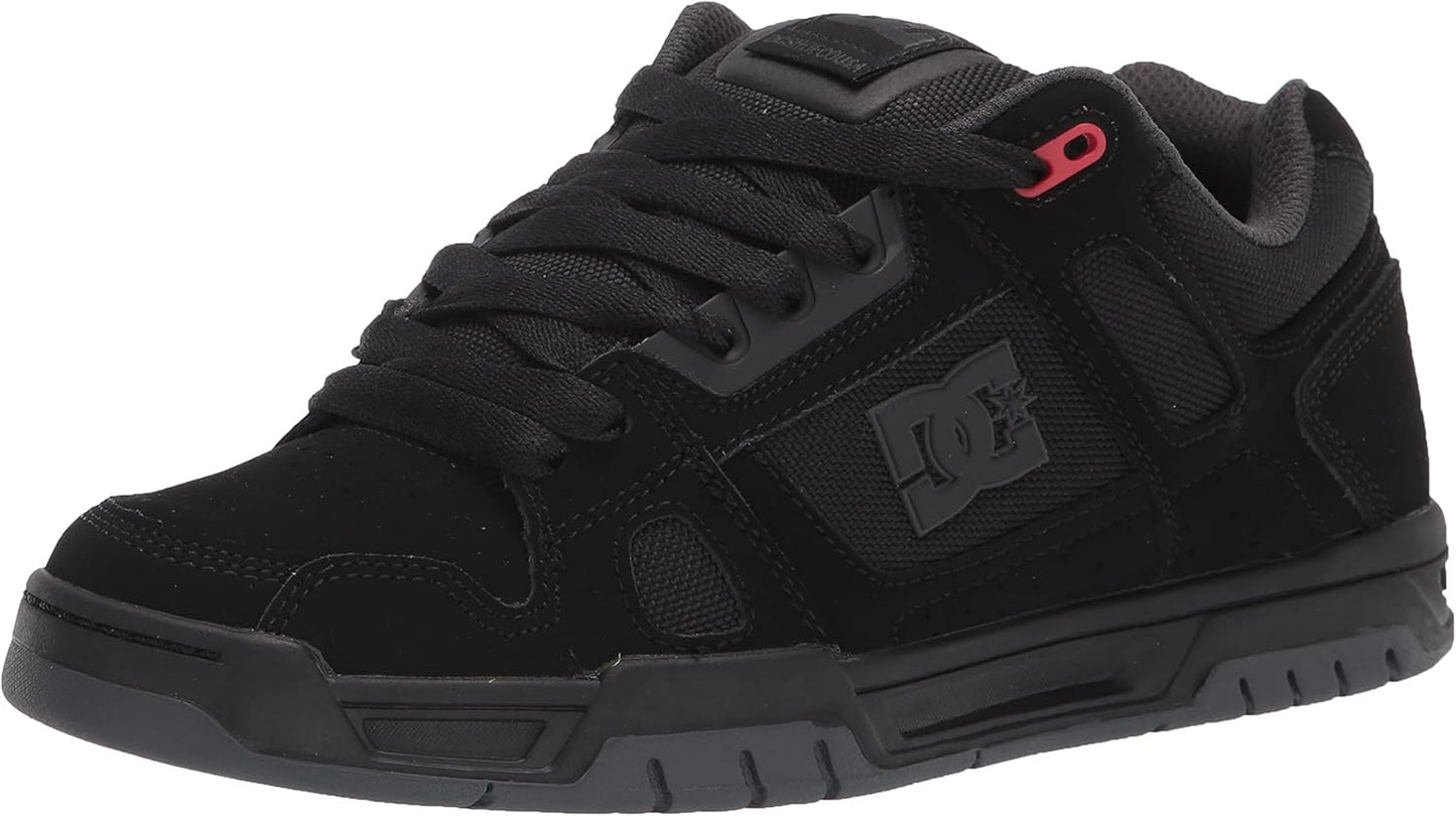DC Men's Stag Low Top Skate Shoe: Comfort Meets Durability