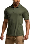 Tesla Gears Men's Tactical Polo - UPF 50+ Performance Shirt
