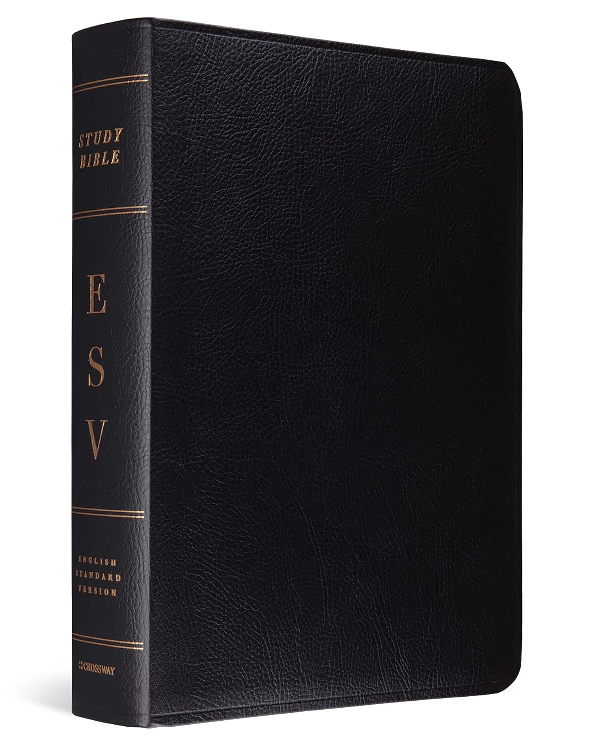 ESV Study Bible in Bonded Leather for Comprehensive Study