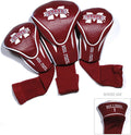 NCAA Numbered 1, 3 & X Headcovers - Velour Lined Protection