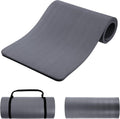BalanceFrom 1-Inch Premium Yoga Mat for Ultimate Comfort