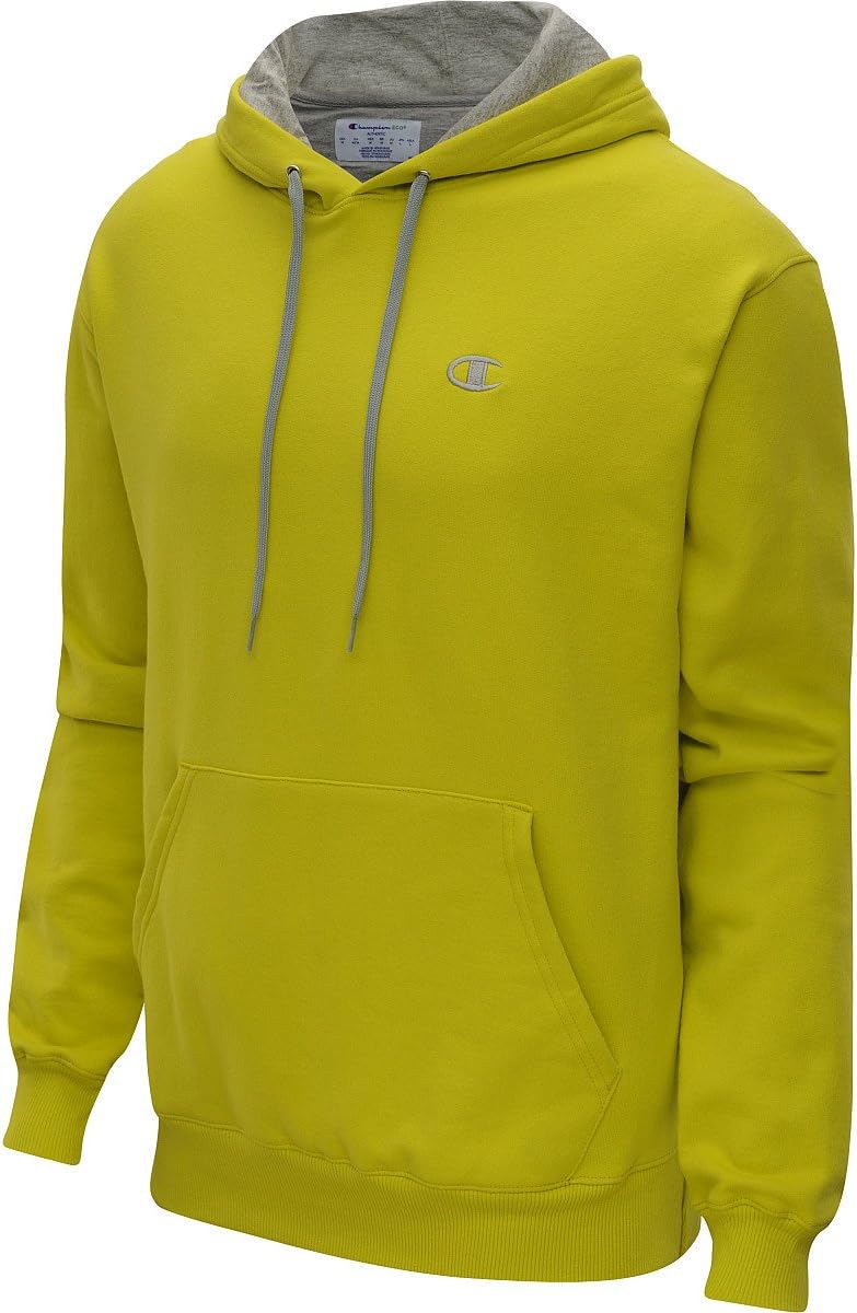 Champion Men's Eco Fleece Hoodie - Acid XL Comfort