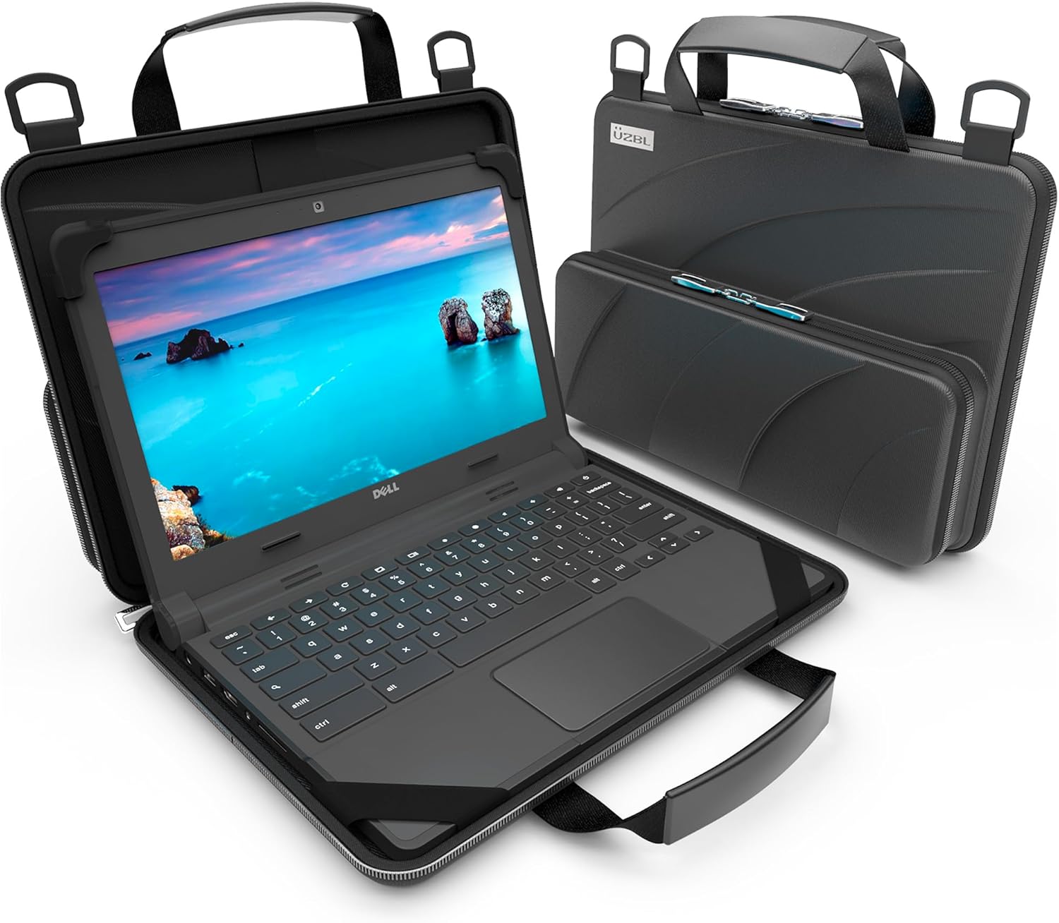 11-11.6 Inch Chromebook Protective Hard Case with Pouch