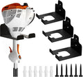 Garage Organizer Trimmer Rack Wall Mounted 3 Pack - Heavy Duty Tool