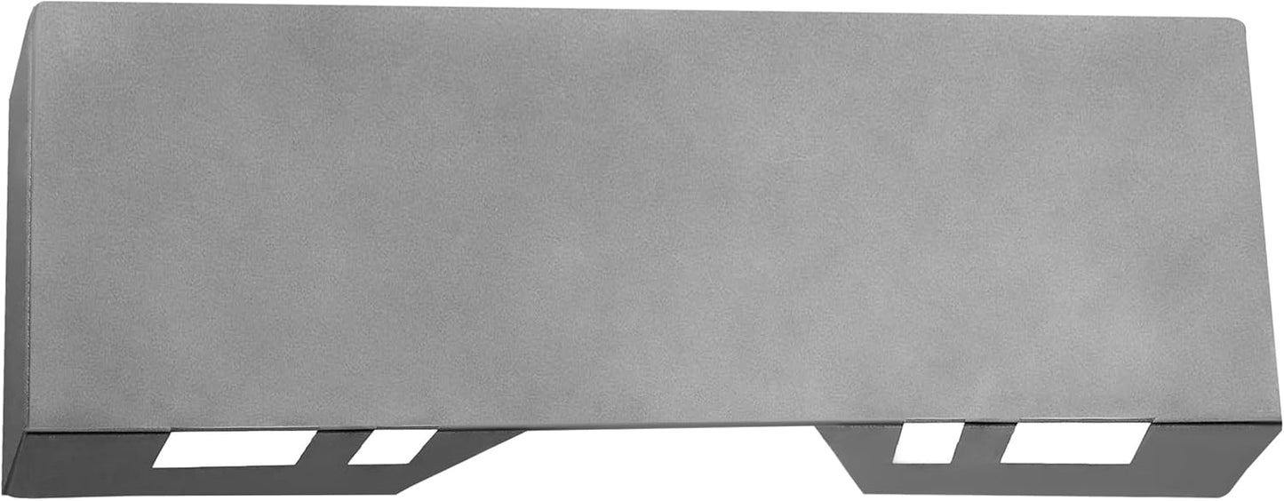 ECOTRIC 3/8 Skid Steer Attachment Plate for Bobcat and Kubota