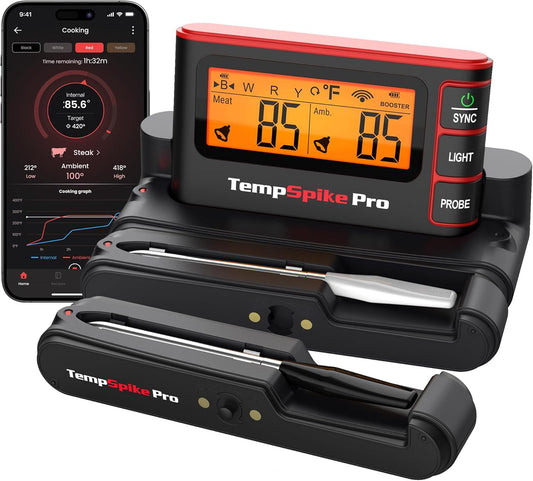 Precision Wireless Grill Thermometer - TempSpike