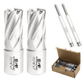 S&F STEAD & FAST Annular Cutter Set 11/16 in x 1 in - Durable HSS Bits