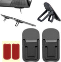 Portable Keyboard Riser 2 Pcs - Foldable Dual-Angle Laptop Feet