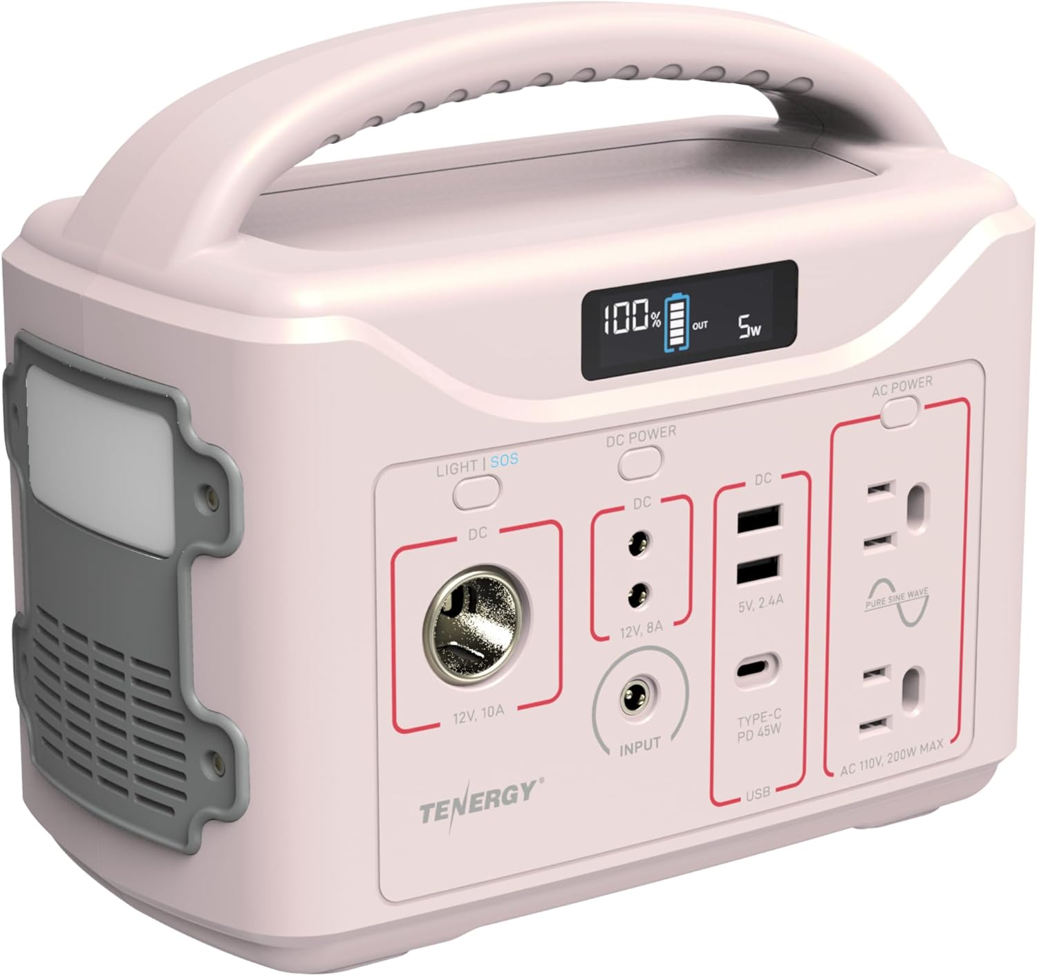 Tenergy T320 Portable Power Station - Reliable Power Anywhere