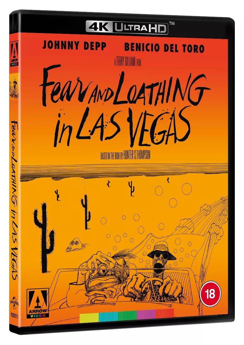 Fear and Loathing in Las Vegas 4K UHD - A Cinematic Masterpiece