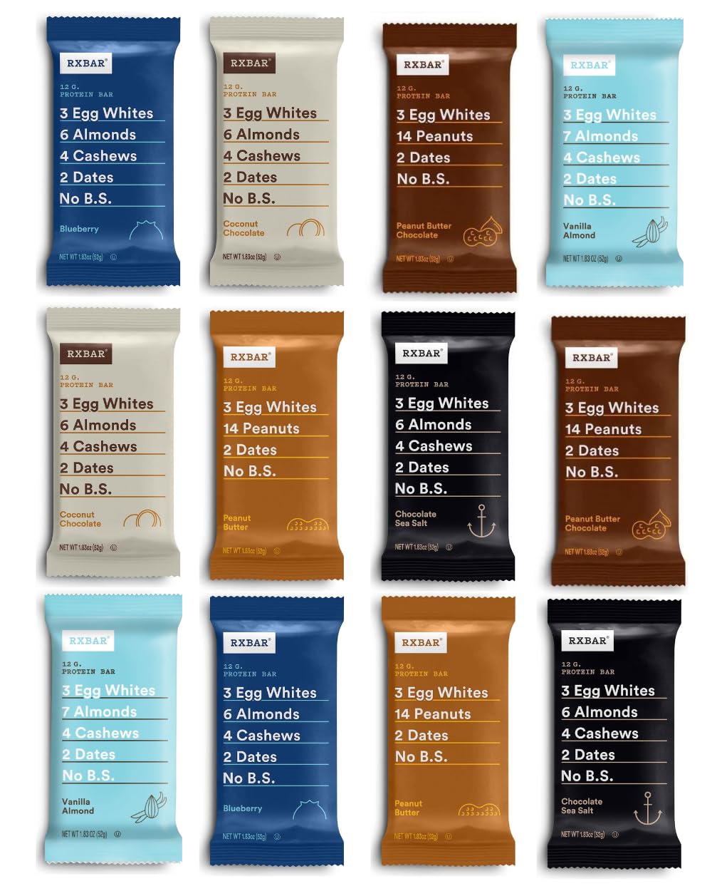 Gluten Free Protein Bar Snack 1.83 Ounce for Anytime Fuel