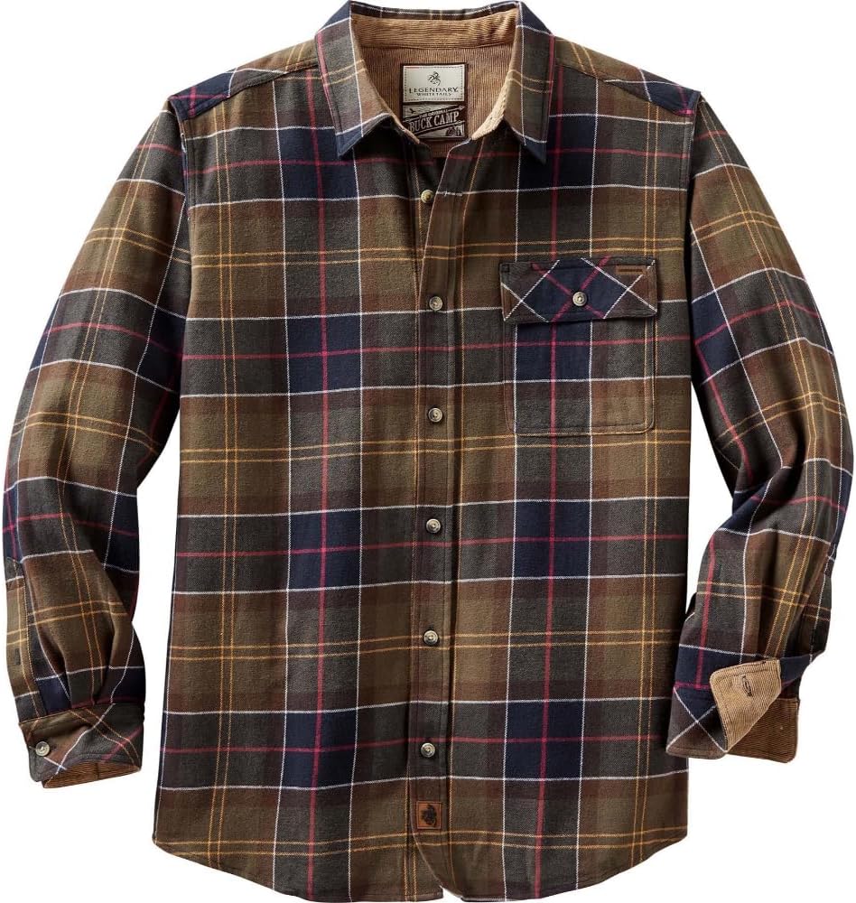 Legendary Whitetails Men's Flannel Shirt for Comfort and Style