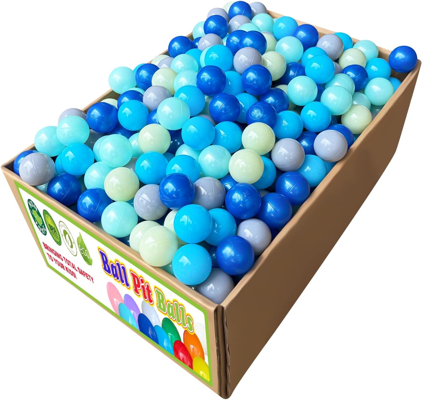 Colorful Plastic Soft Ball Pit Balls for Kids and Toddlers