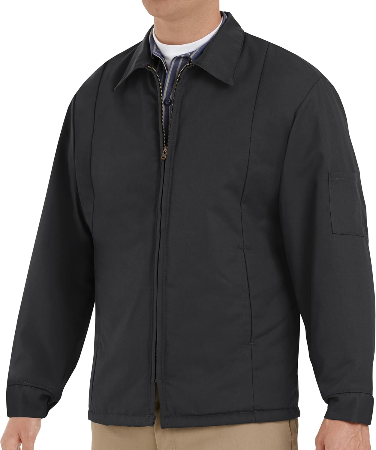 Red Kap Men's Perma Lined Panel Jacket for Ultimate Comfort