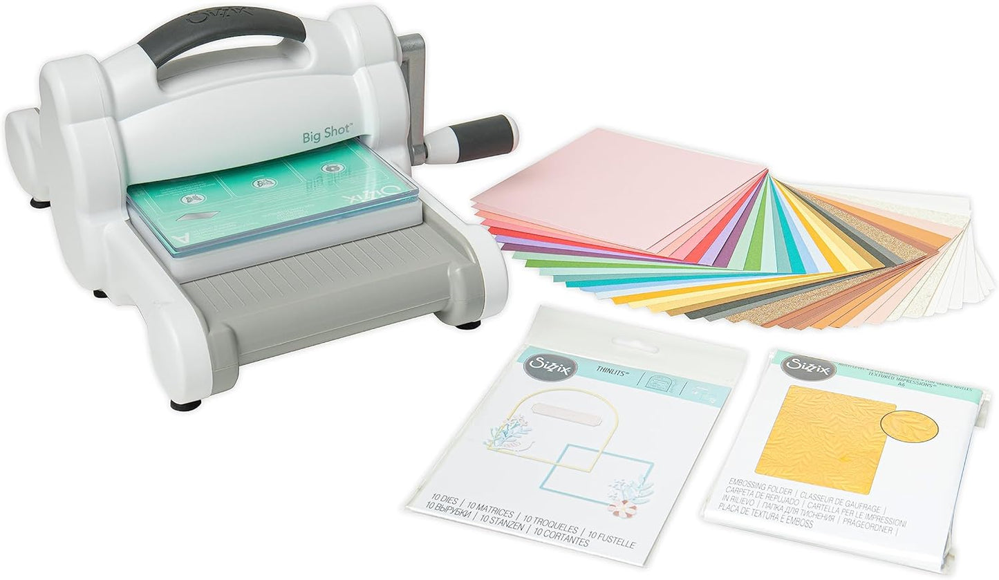 Sizzix Big Shot Starter Kit for Creative Crafting Enthusiasts