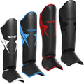 Muay Thai Shin Guards Kickboxing MMA Leg Guards - Durable Protection