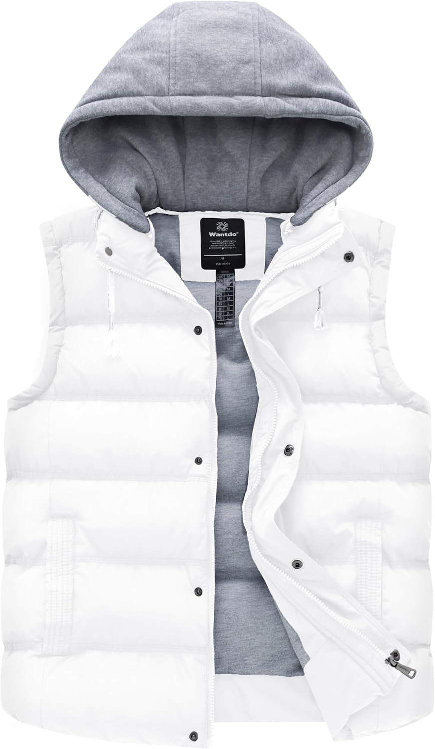 Wantdo Women's Quilted Puffer Vest for Warm Winter Wear
