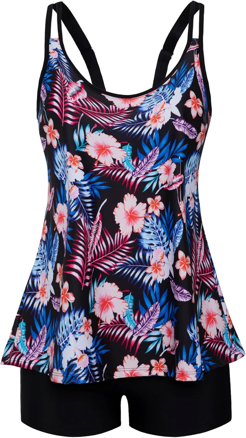 Arolina Tankini Swimsuits for Women with Tummy Control