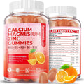 Sugar Free Calcium Magnesium Zinc Gummies - High Absorption Supplement