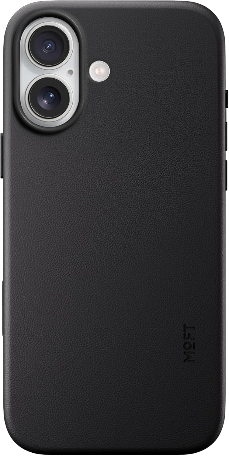 MOFT MOVAS Snap Case for iPhone 17: Stylish Vegan Leather