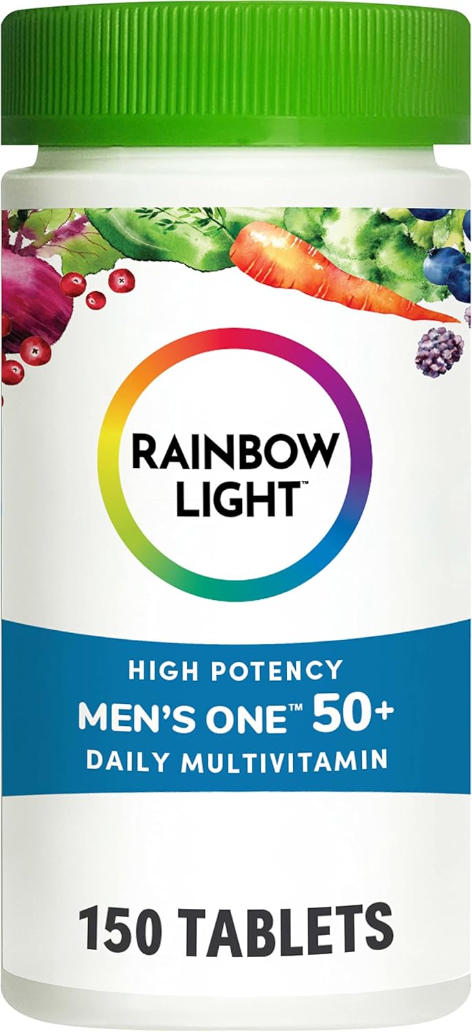 High Potency Multivitamin for Men 50+ with Probiotics