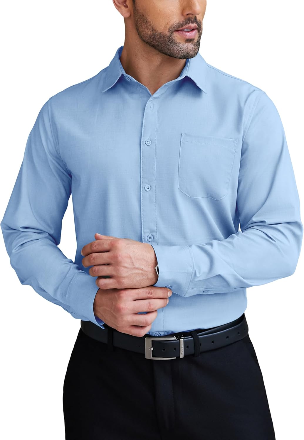 COOFANDY Mens Dress Shirts for Formal Business and Casual Wear