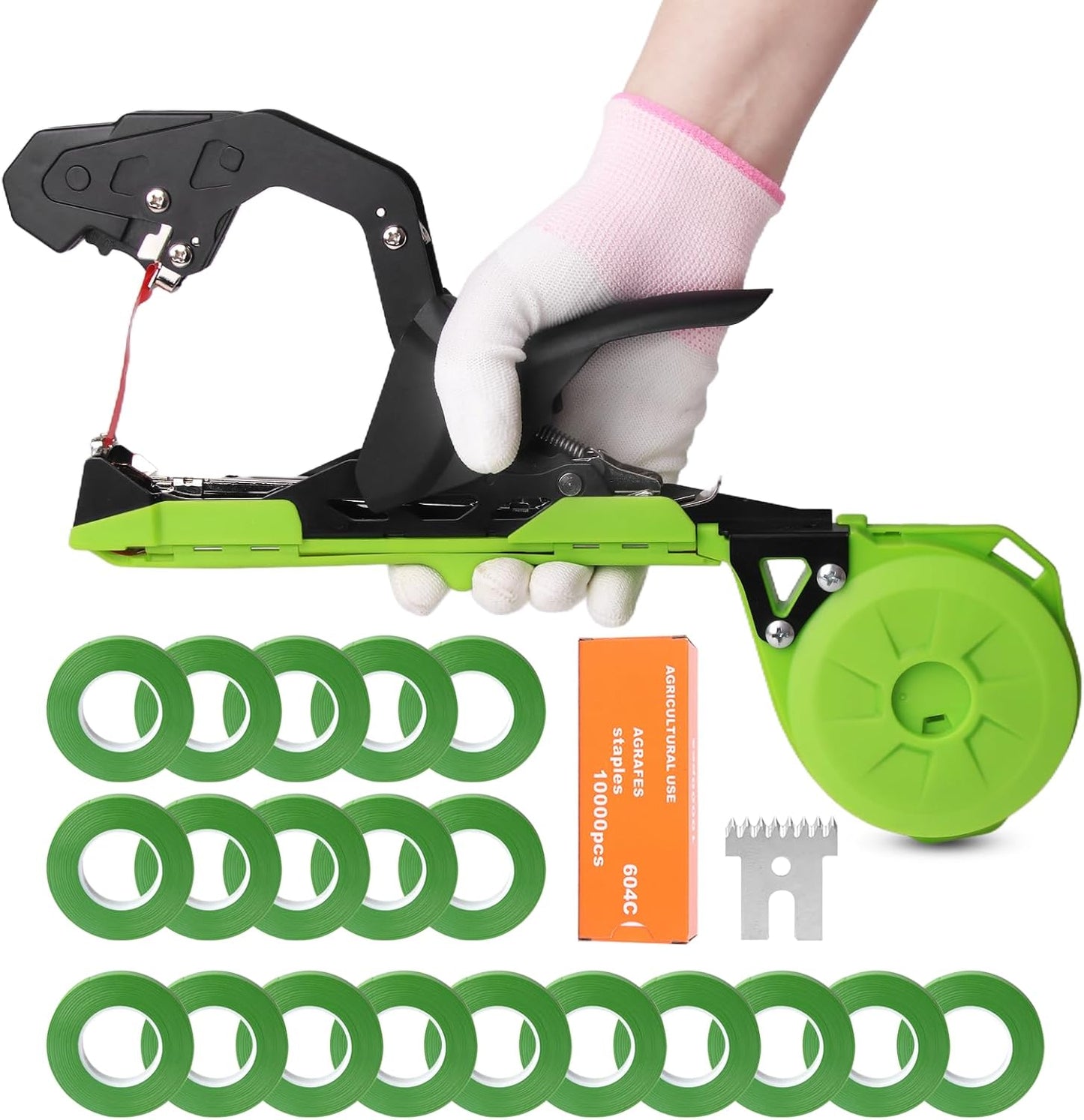 Plant Tying Machine for Efficient Gardening with 10000 Staples
