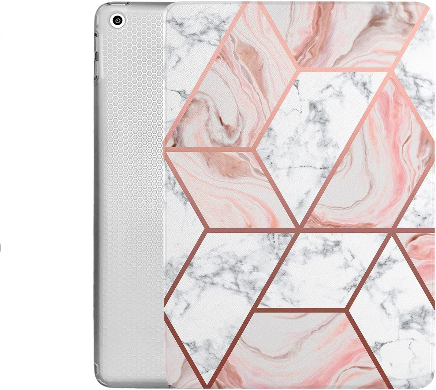 DuraSafe Cases for iPad Air 4th 5th 6th Gen - Marble Pink Style
