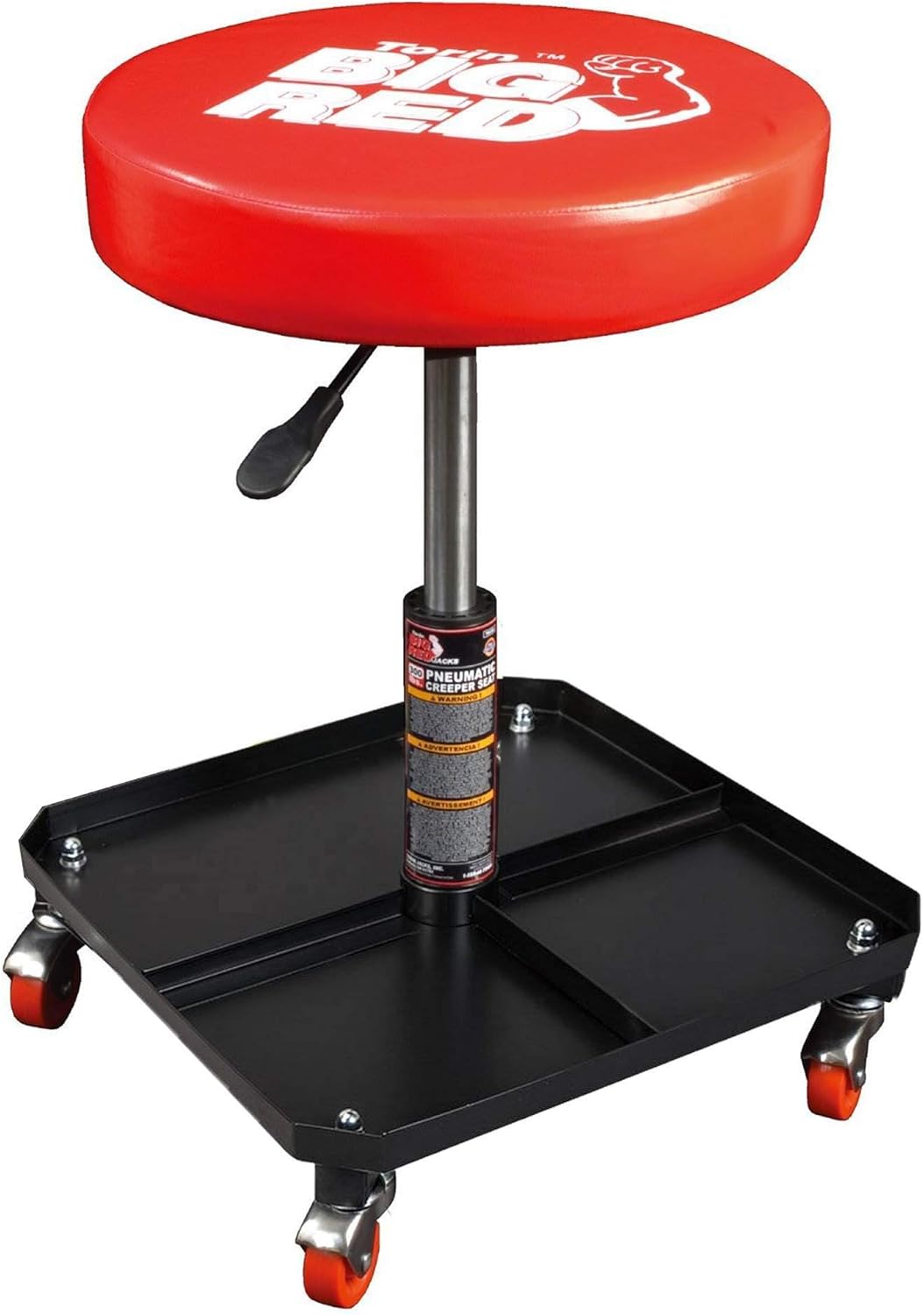 BIG RED Torin Rolling Pneumatic Creeper Garage Seat for Comfort