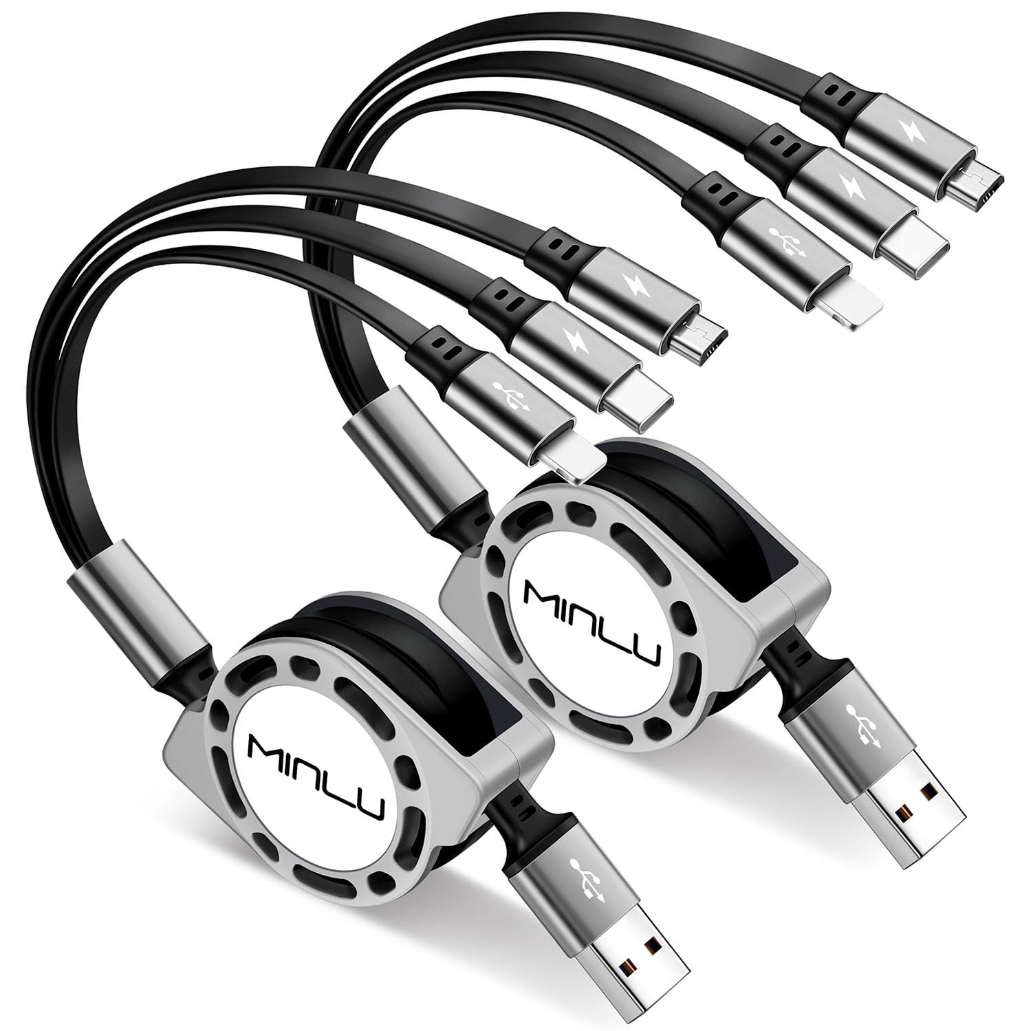 Fast Charge 3-in-1 Multi Cable Duo