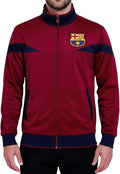 FC Barcelona Adult Soccer Zip-Up Warm Up Track Jacket Review