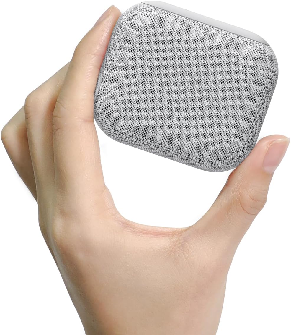 ANJANK Mini White Noise Machine - 20 Soothing Sounds, Portable & Powerful