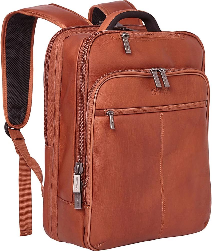 Colombian Leather RFID Laptop Briefcase for Stylish Professionals