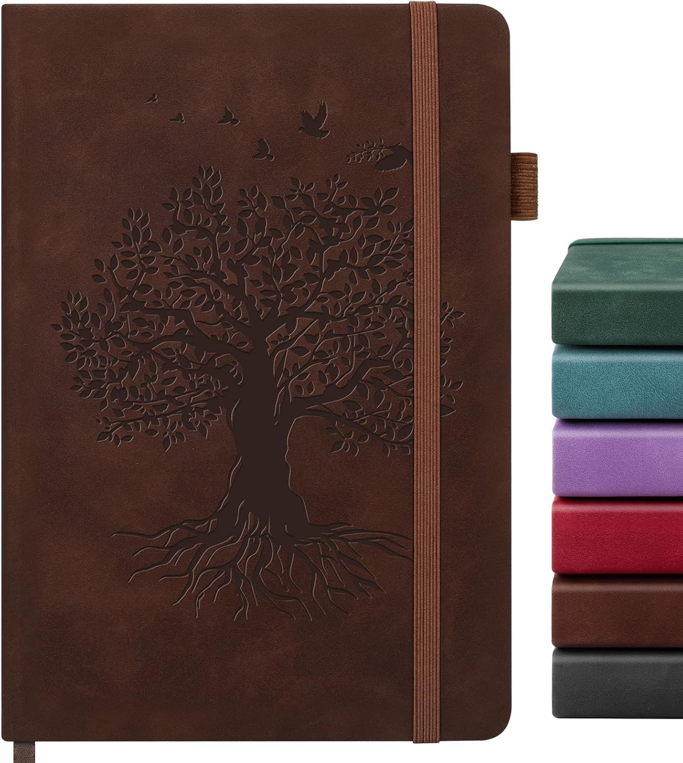 Premium A5 Leather Journal for Work & School by ALKALO