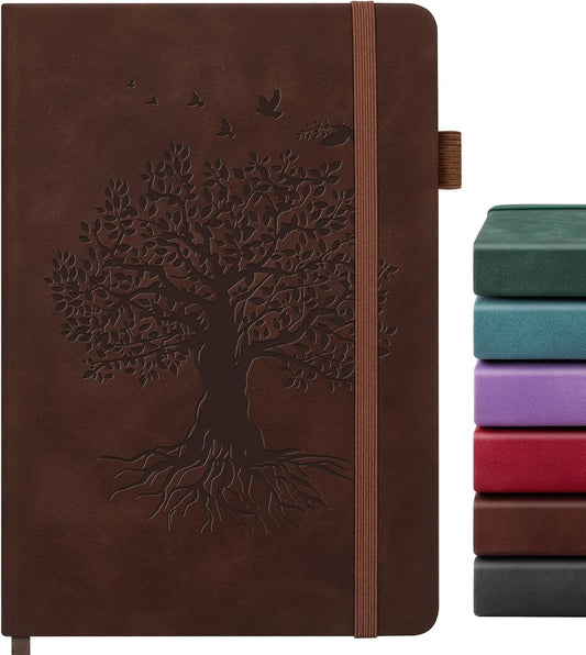 Premium A5 Leather Journal for Work & School by ALKALO