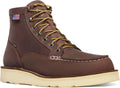Danner 6 Bull Run Moc Toe Work Boots - Durable Oiled Leather Fit