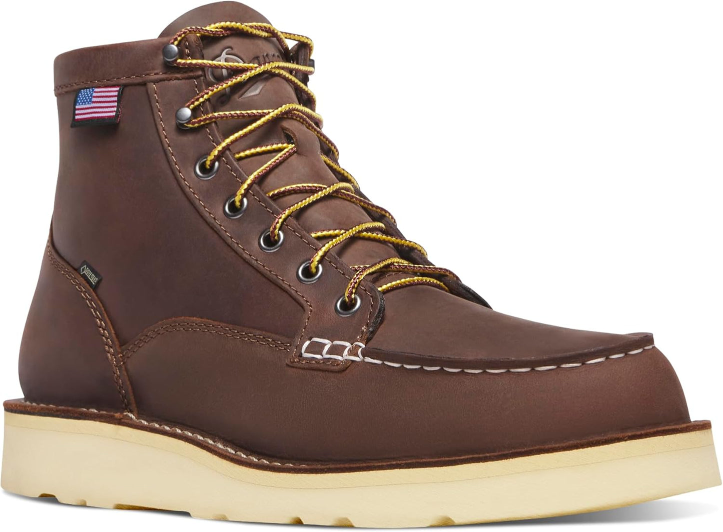 Danner 6 Bull Run Moc Toe Work Boots for Men - Durable Comfort