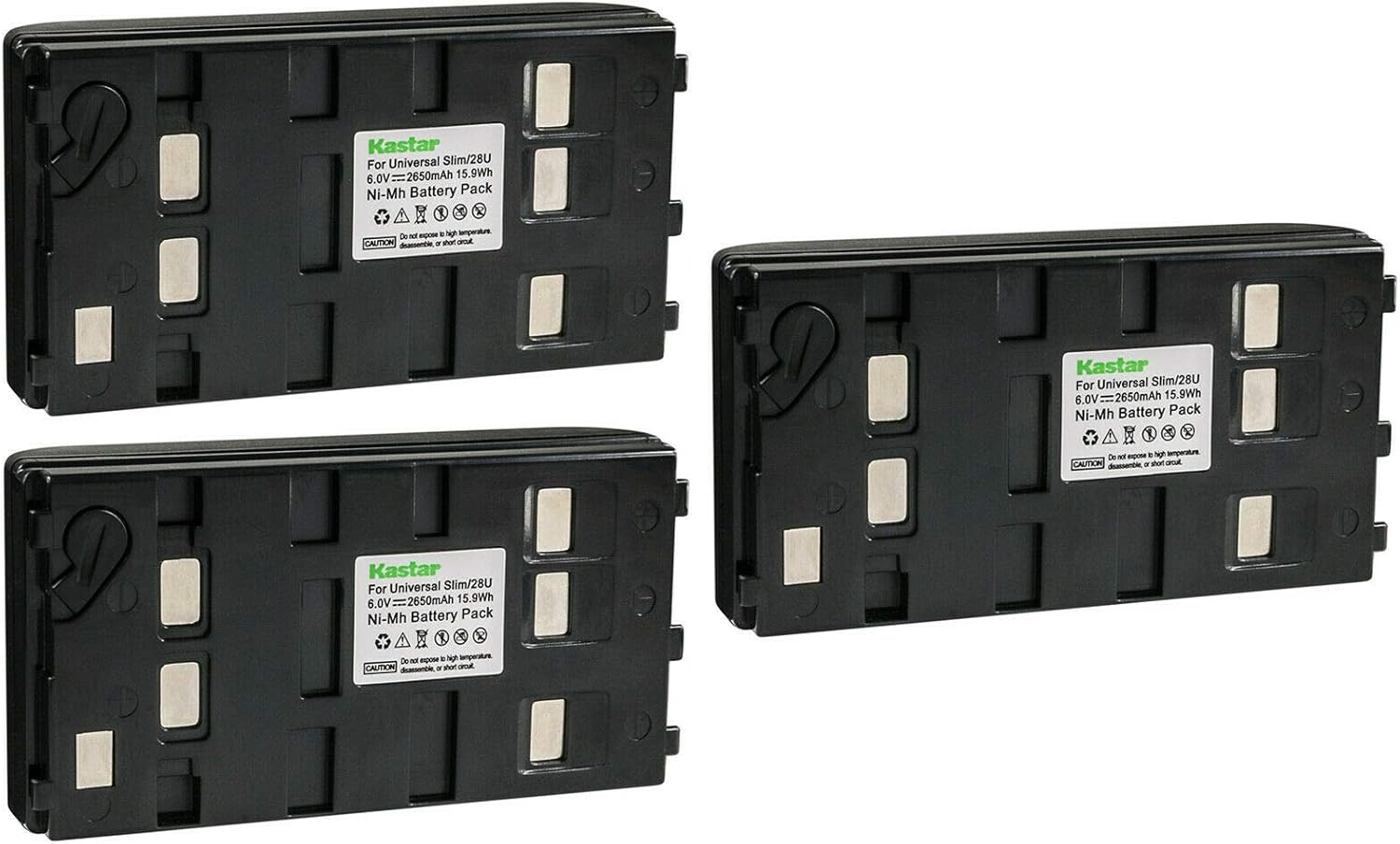 Kastar 3-Pack Battery Replacement for Sony CCD-TRV Series